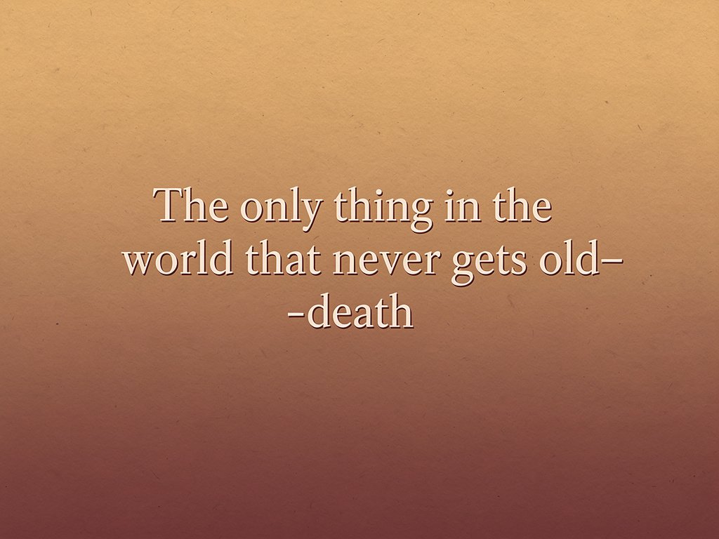 मौत की सच्चाई