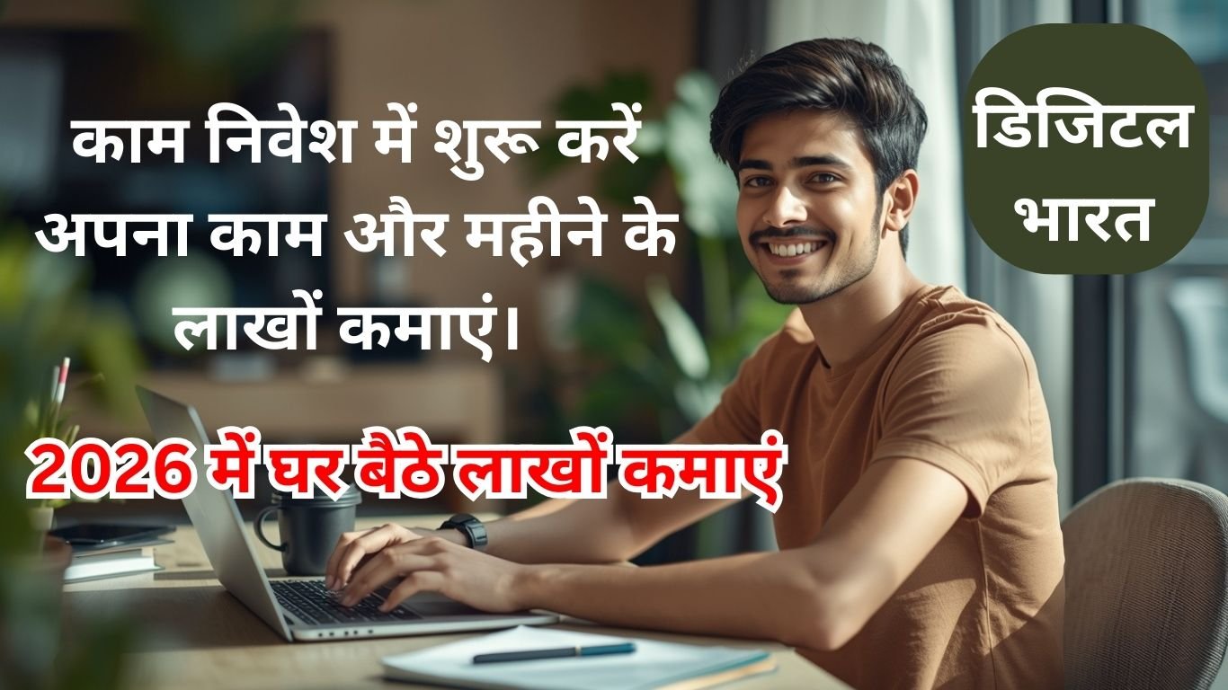2026 में घर बैठे लाखों कमाएं | पैसे कमाने के 5 बेस्ट आइडिया जो बदल देंगे आपकी जिंदगी