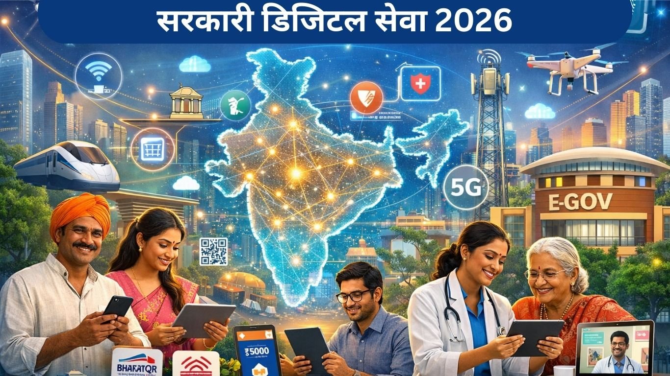 सरकारी डिजिटल सेवा 2026: कैसे बदल रही है करोड़ों भारतीयों की ज़िंदगी