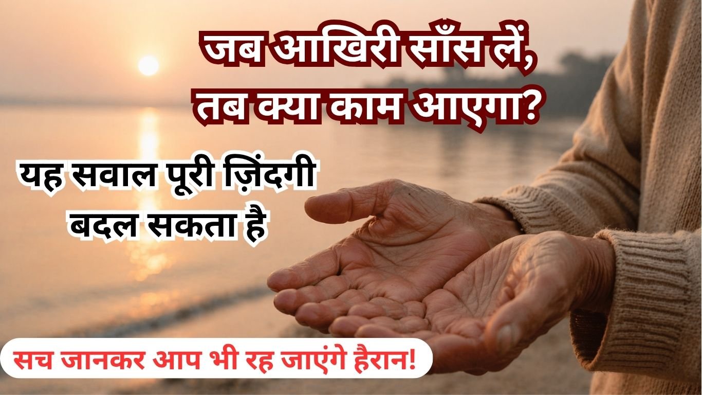 जब आखिरी सांस आए, तब क्या काम आएगा? 99% लोग यह जानकर भी अनजान हैं